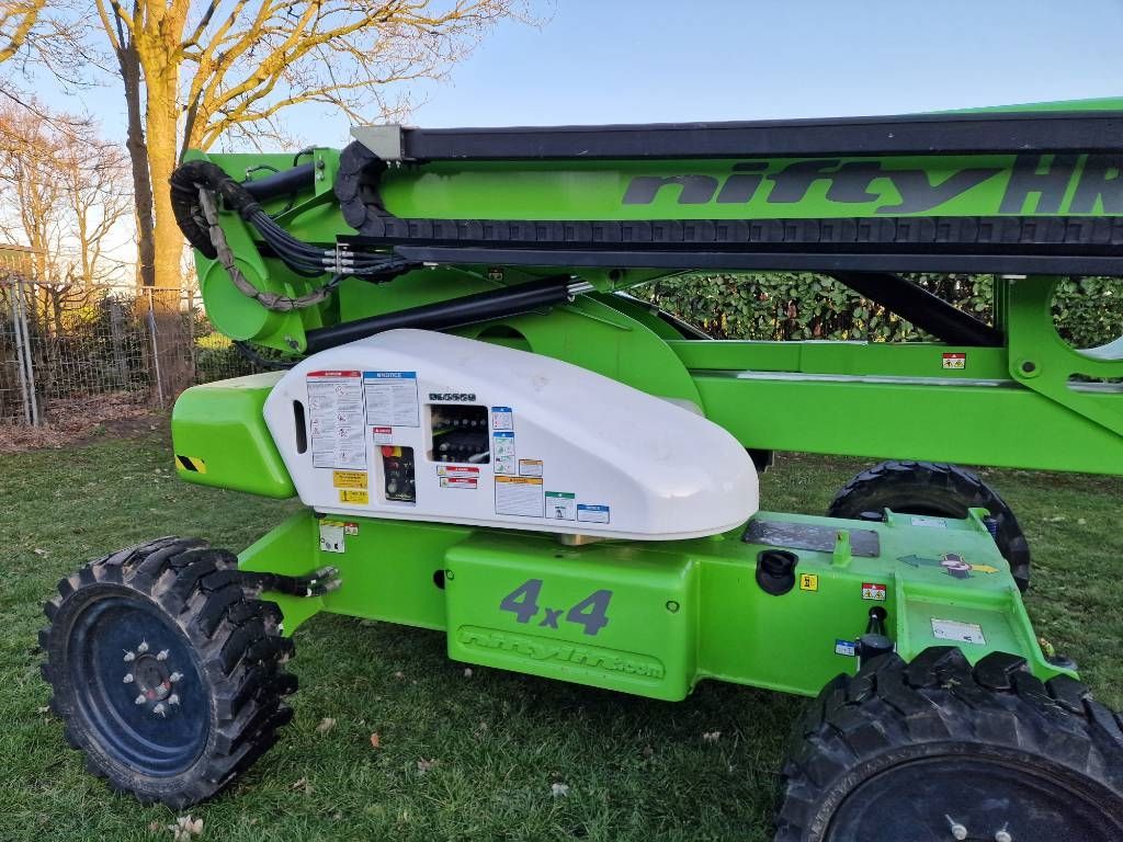 Niftylift HR 21 D 4x4 diesel knikarmhoogwerker 21 hoogwerker