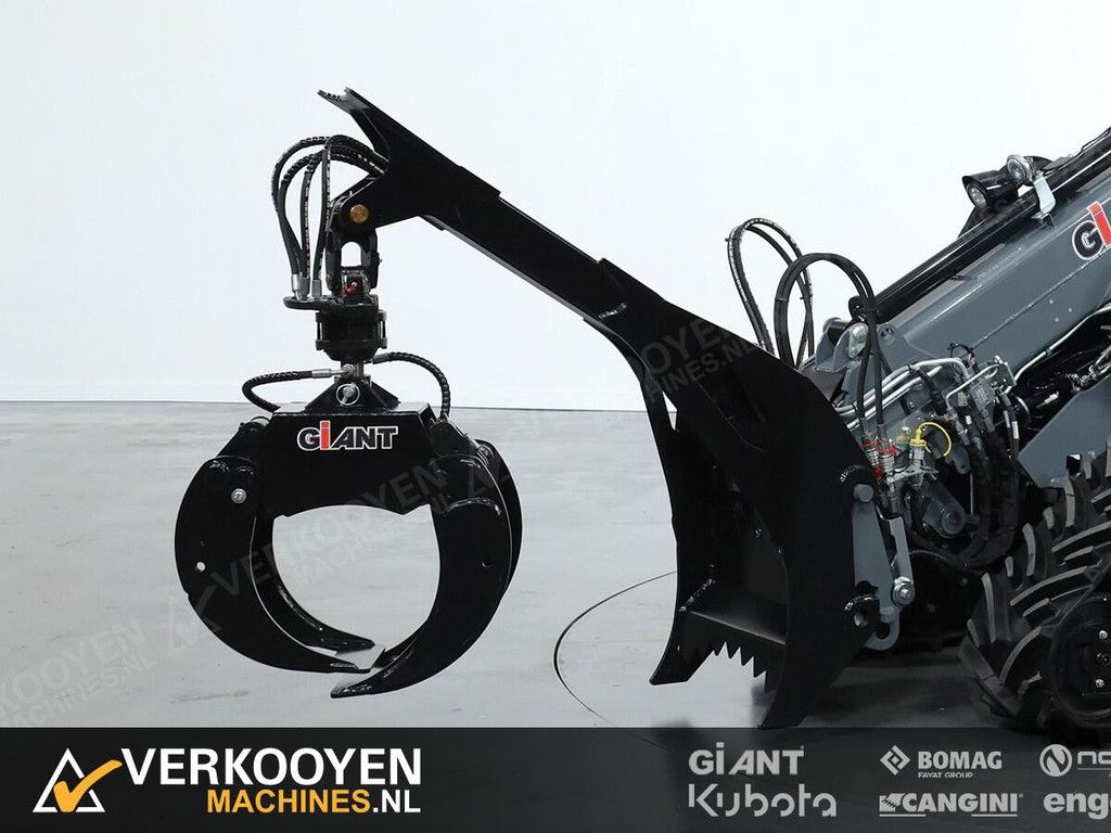 1 Giant Houtklem met rotator en jib DV1264