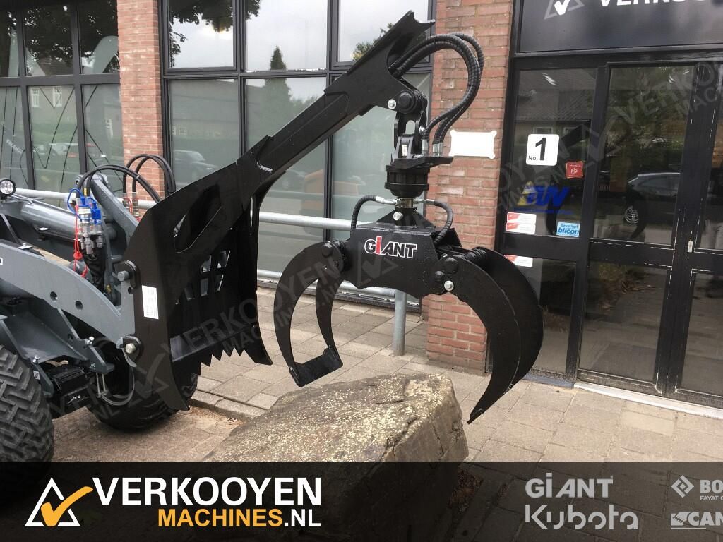 1 Giant Houtklem met rotator en jib DV1264