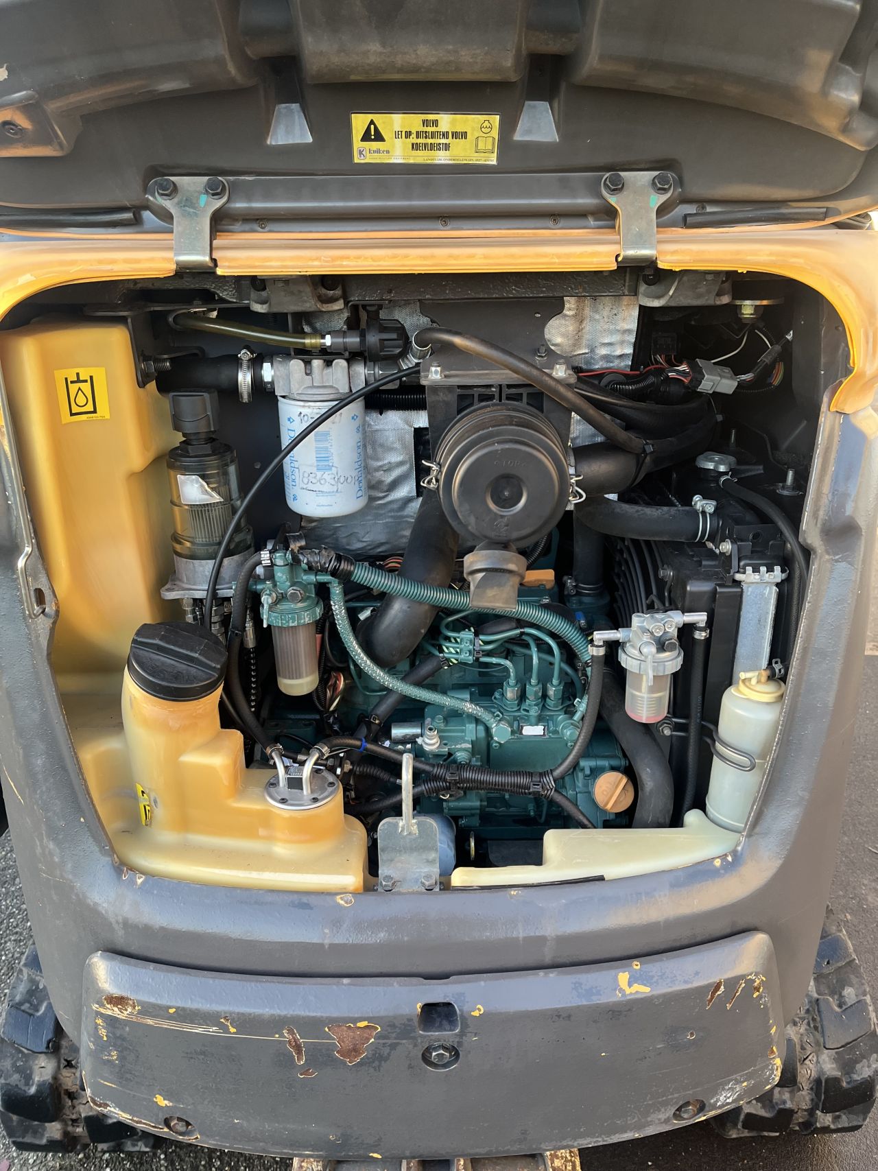 Volvo EC20C minigraver bouwjaar 2013