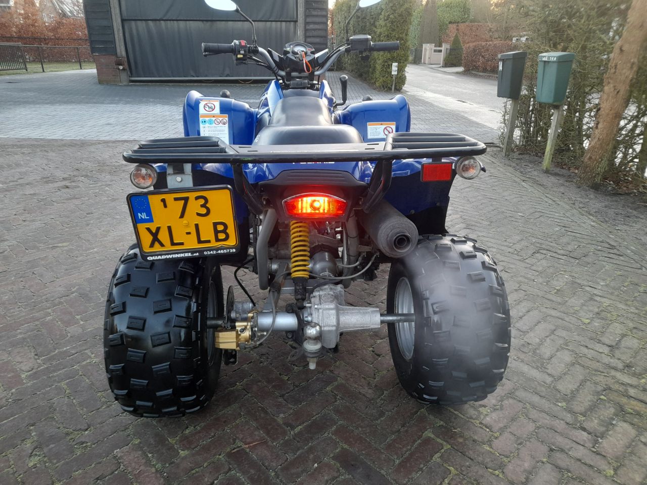 Polaris Phoenix quad met kenteken
