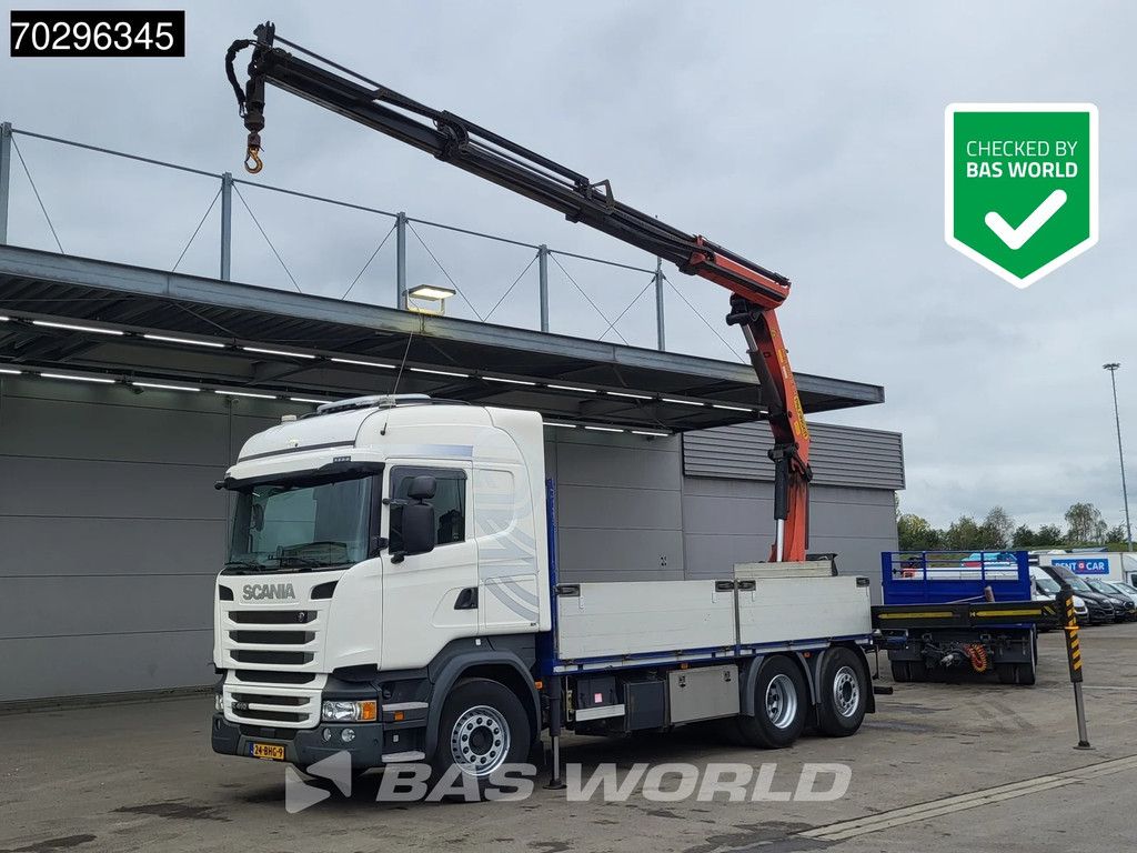 Scania R R410 6X2 NL-Truck Palfinger PK22002-EH Crane Kran Lift+Steering-Axle Euro 6
