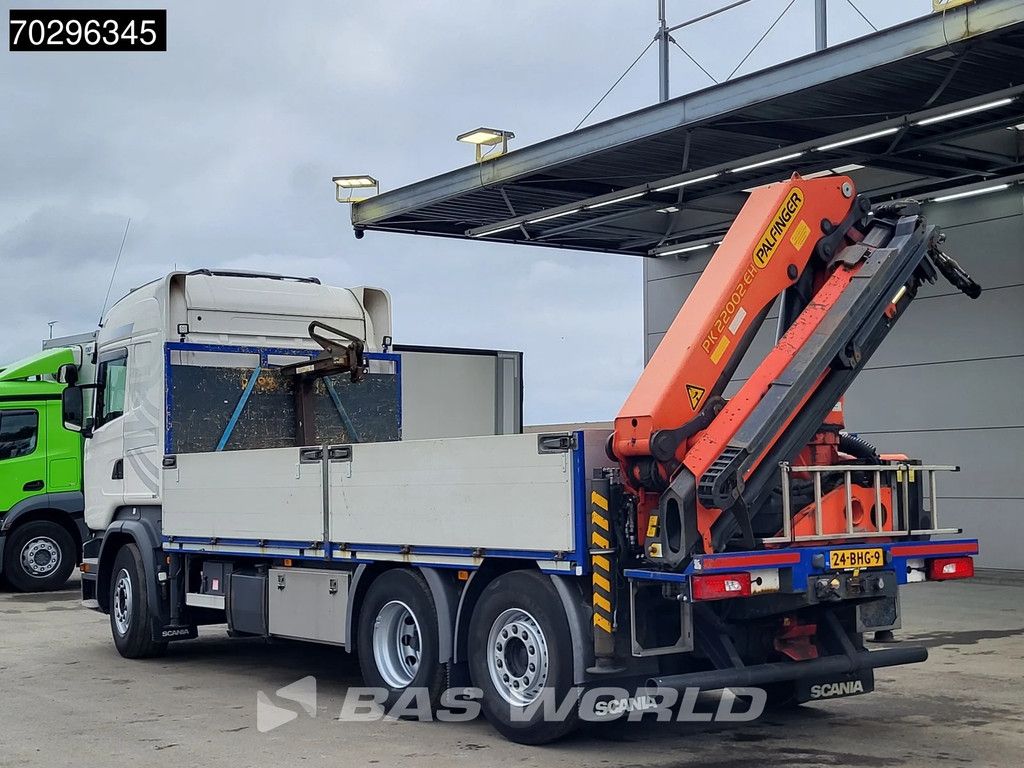 Scania R R410 6X2 NL-Truck Palfinger PK22002-EH Crane Kran Lift+Steering-Axle Euro 6