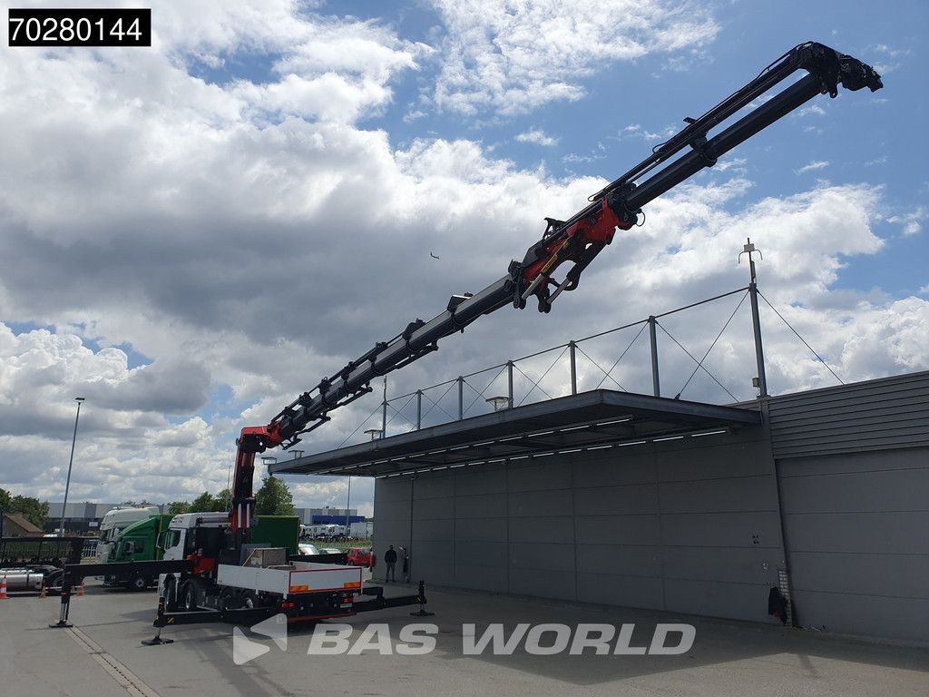 MAN TGS 35.520 8X4 Palfinger PK135.002 TEC 7 Kran Crane Hydrodrive Lift+steering axle Navi LED Euro 6