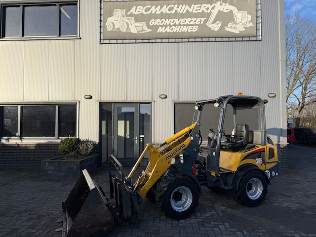 Manitou Mustang 306 520uur Minishovel Kniklader 20km/h NWST