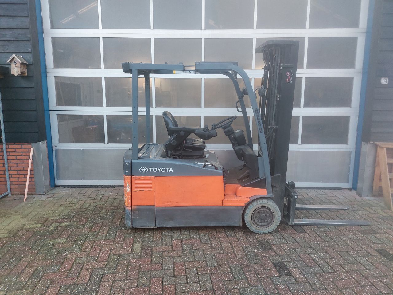 Toyota 7FBEF18 triplex sideshift 2008