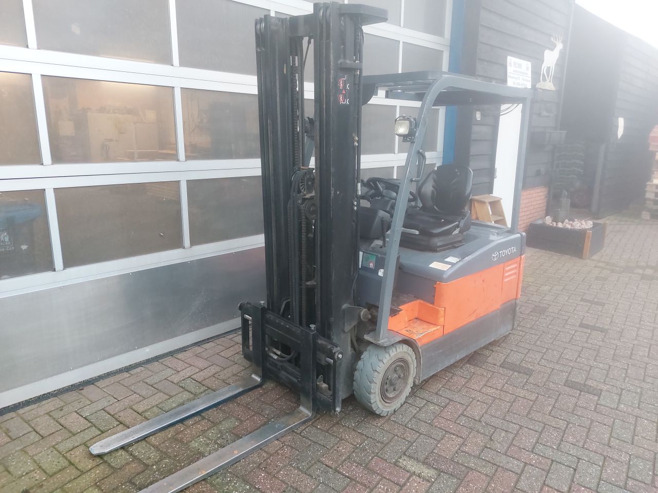 Toyota 7FBEF18 triplex sideshift 2008