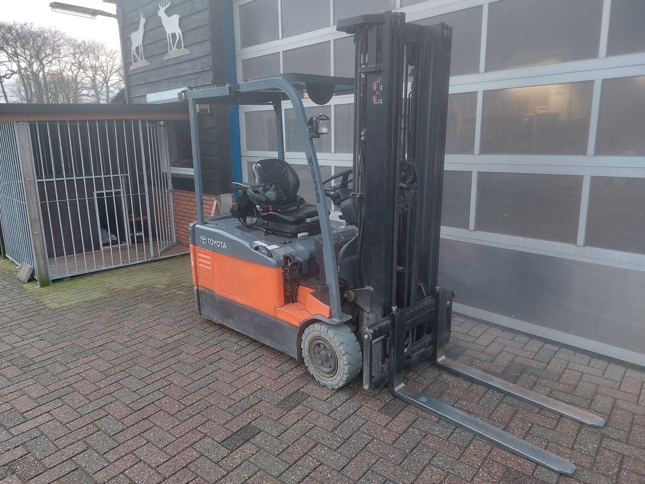 Toyota 7FBEF18 triplex sideshift 2008