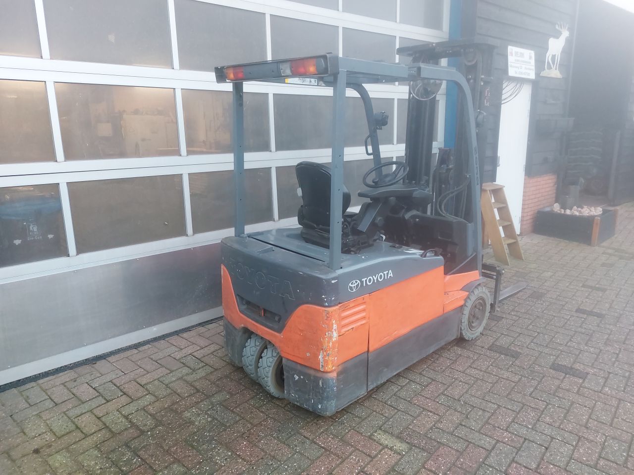 Toyota 7FBEF18 triplex sideshift 2008