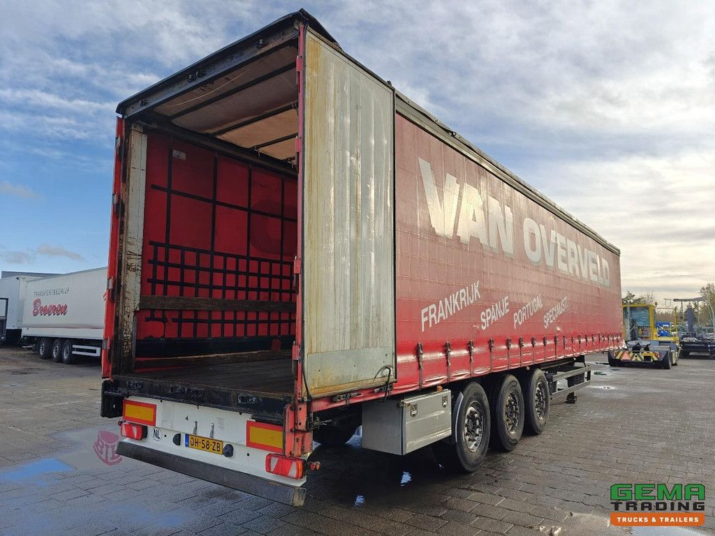 LAG O-3-40 03 3-axle SAF - Curtain Sider/Sliding roof - Disc brakes - Hardwood floor - Toolbox