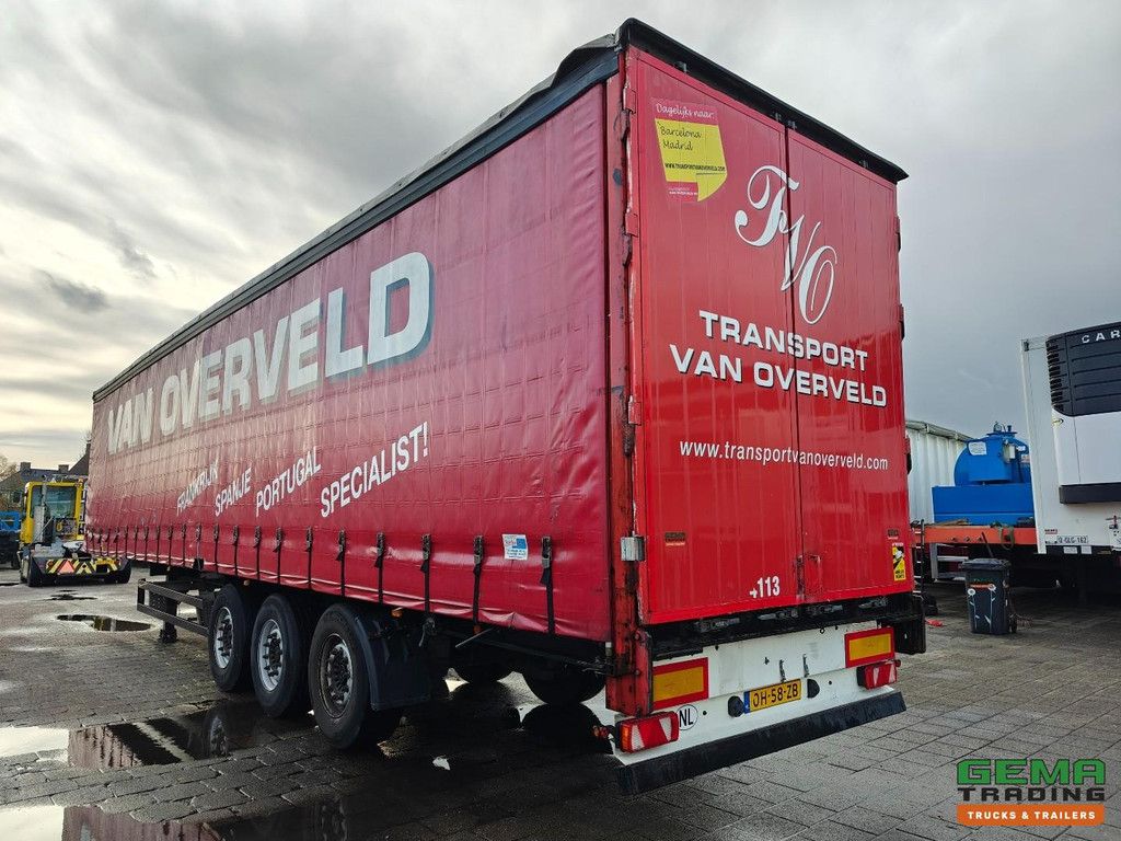 LAG O-3-40 03 3-axle SAF - Curtain Sider/Sliding roof - Disc brakes - Hardwood floor - Toolbox