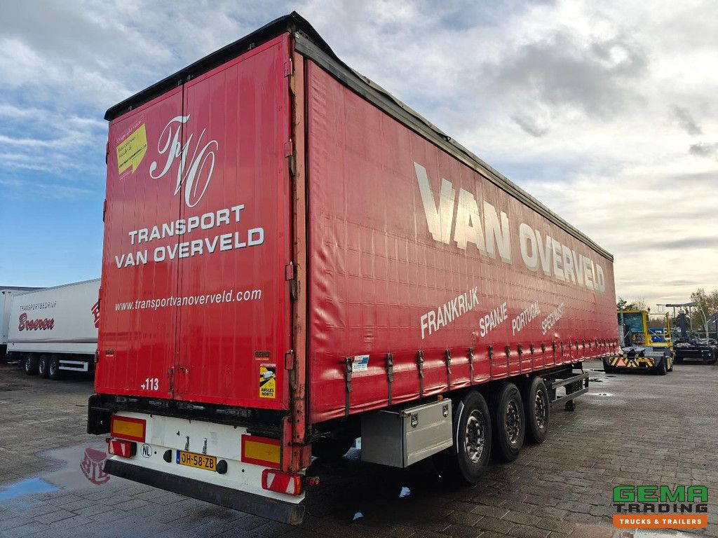 LAG O-3-40 03 3-axle SAF - Curtain Sider/Sliding roof - Disc brakes - Hardwood floor - Toolbox