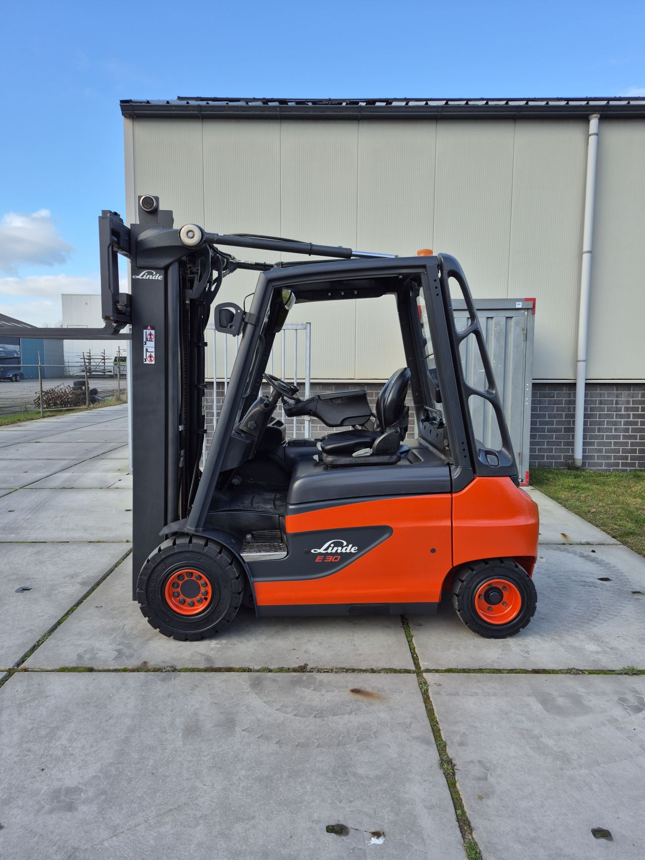 Linde E30-01 triplex sideshift 4.830 mm bj 2020 3392 uur