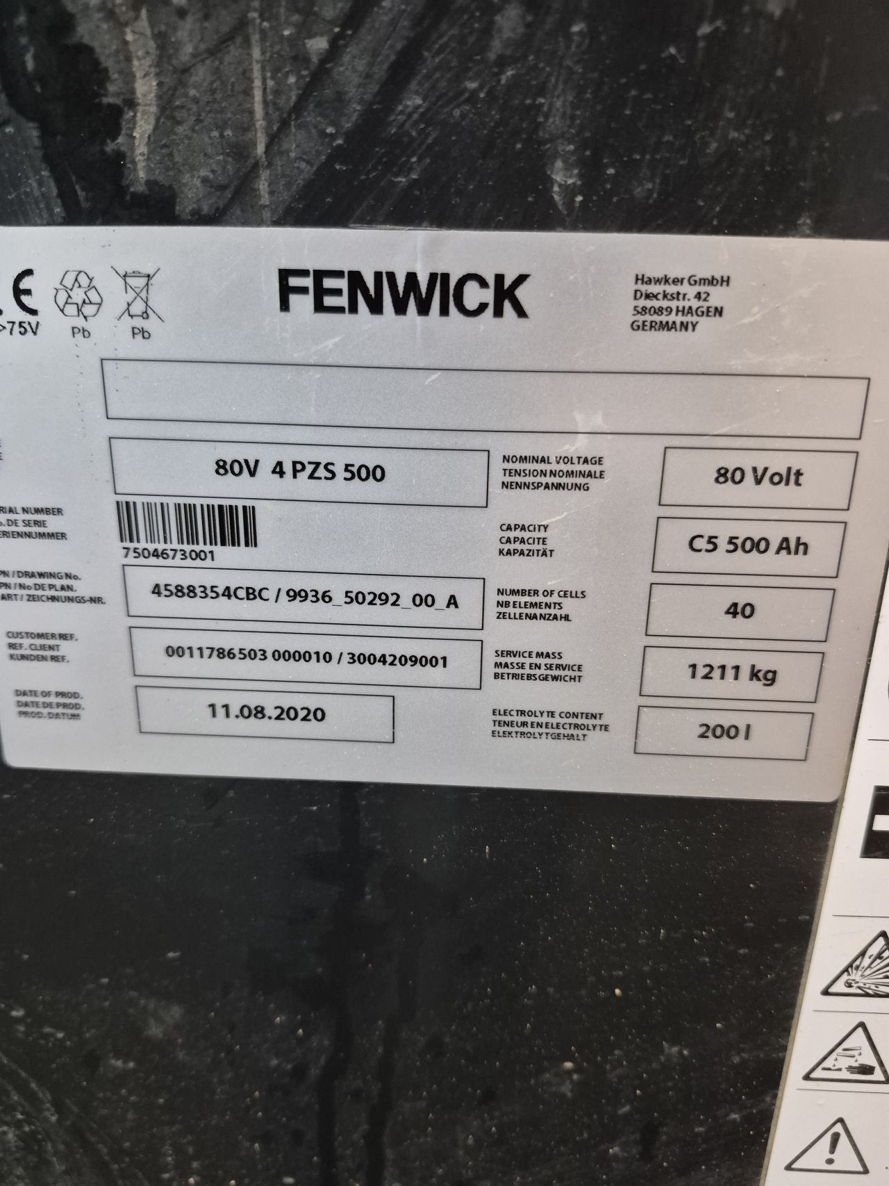 Linde E30-01 triplex sideshift 4.830 mm bj 2020 3392 uur