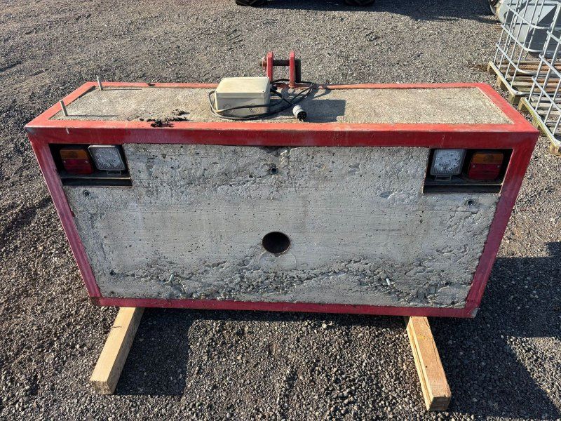 Heckgewicht Eigenbau 1700 KG