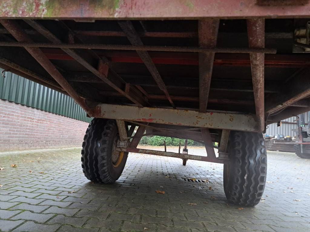 Eigenbouw Platte wagen enkelas