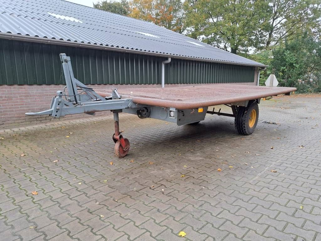 Eigenbouw Platte wagen enkelas