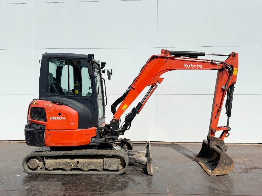 Kubota KX037-4 - Hammer Lines / Quick Coupler
