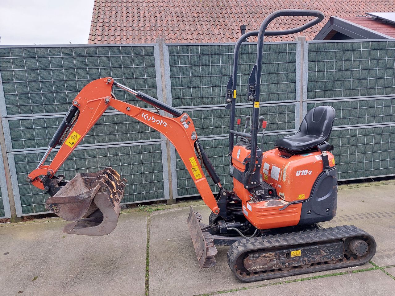 Kubota U10-3 minigraver MARGE