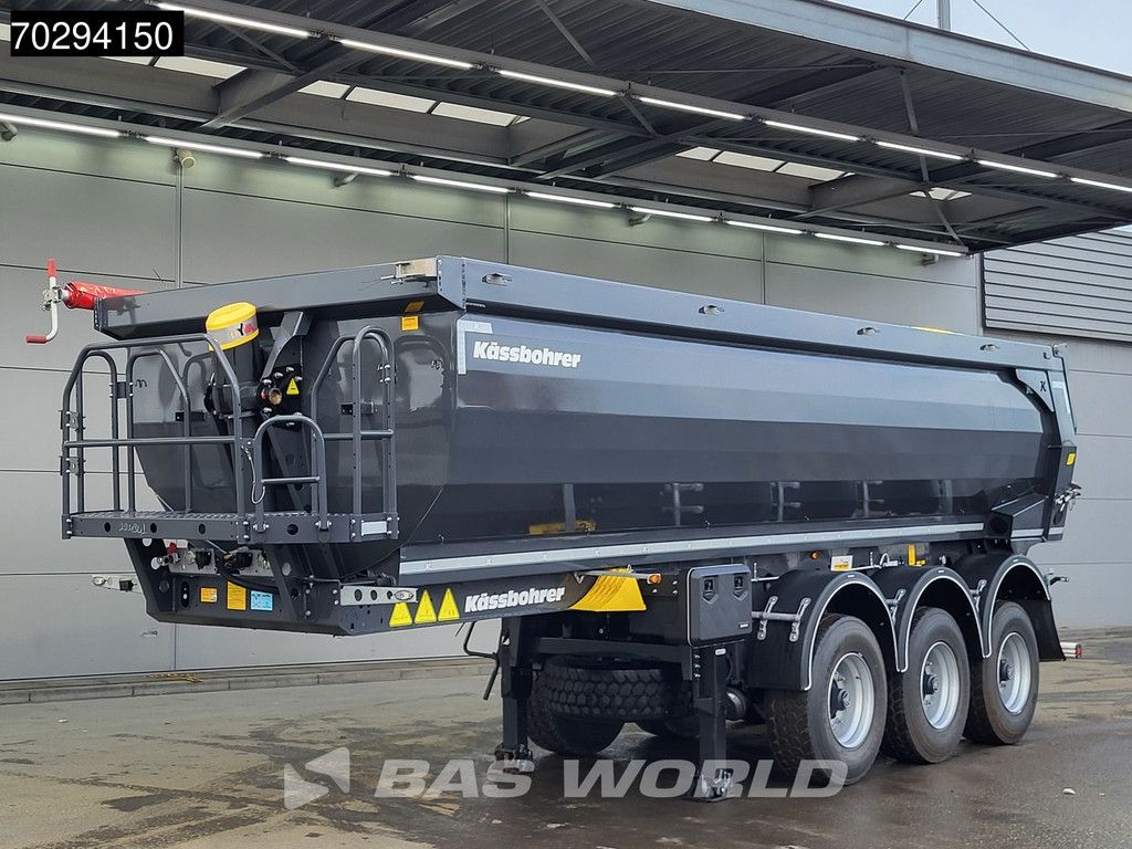Kässbohrer XS 3 Achsen NEW 2x Liftaxles 24m3 Steel Tipper