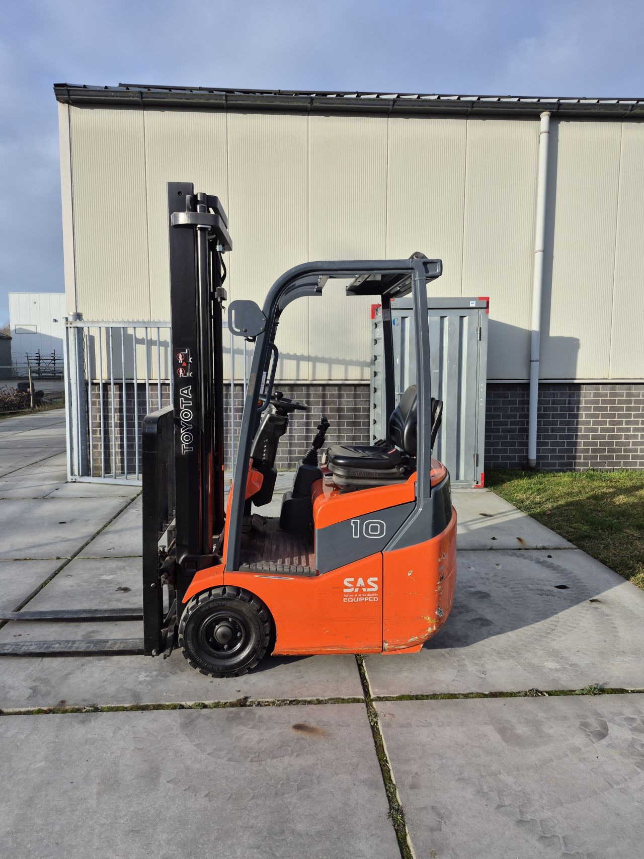 Toyota 7FBEST10 duplo sideshift 3.700 mm bj 2007