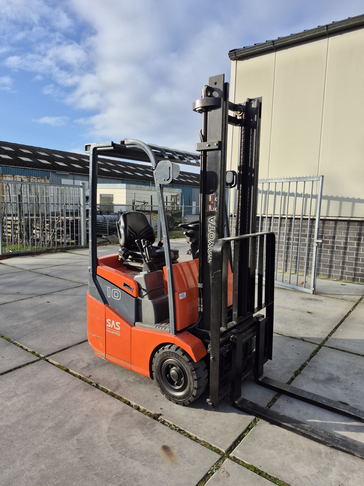 Toyota 7FBEST10 duplo sideshift 3.700 mm bj 2007