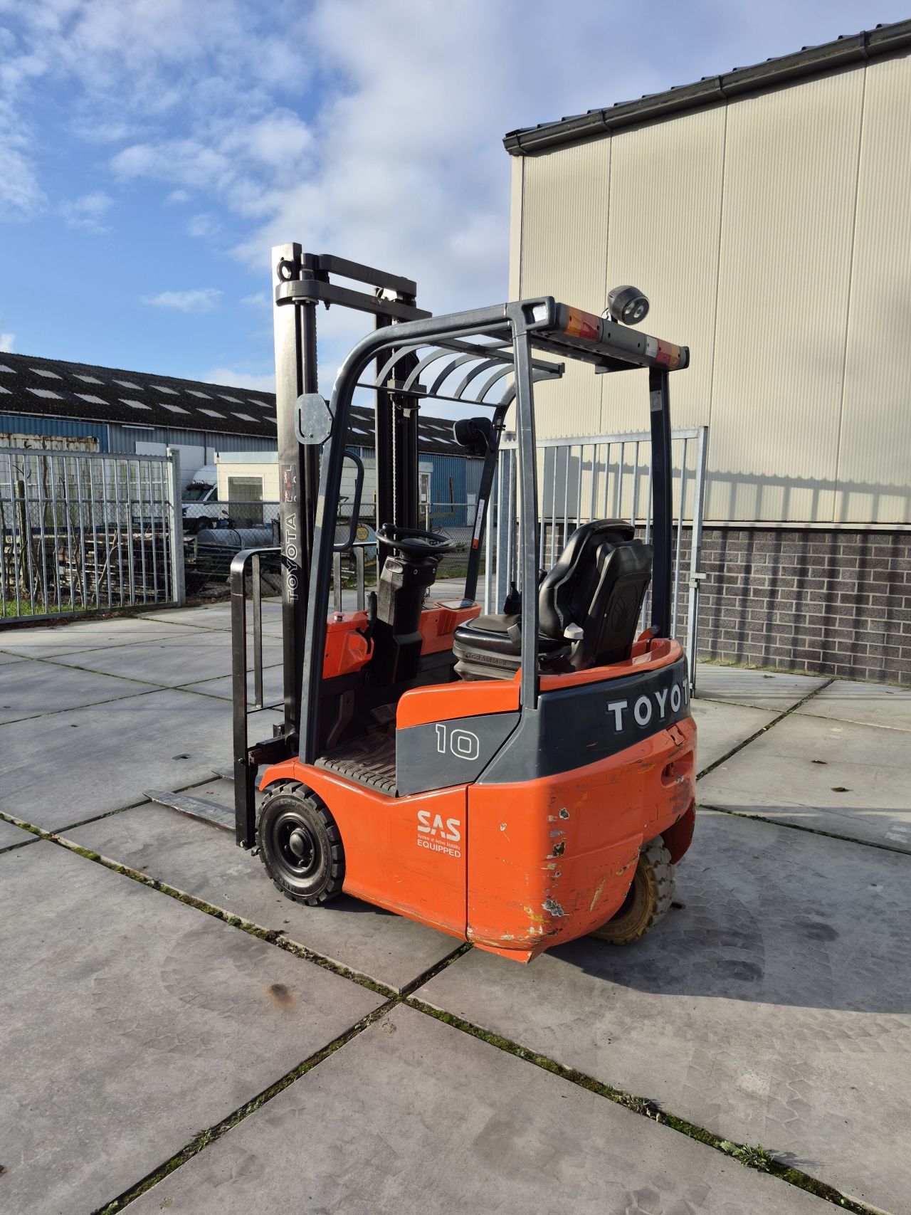 Toyota 7FBEST10 duplo sideshift 3.700 mm bj 2007