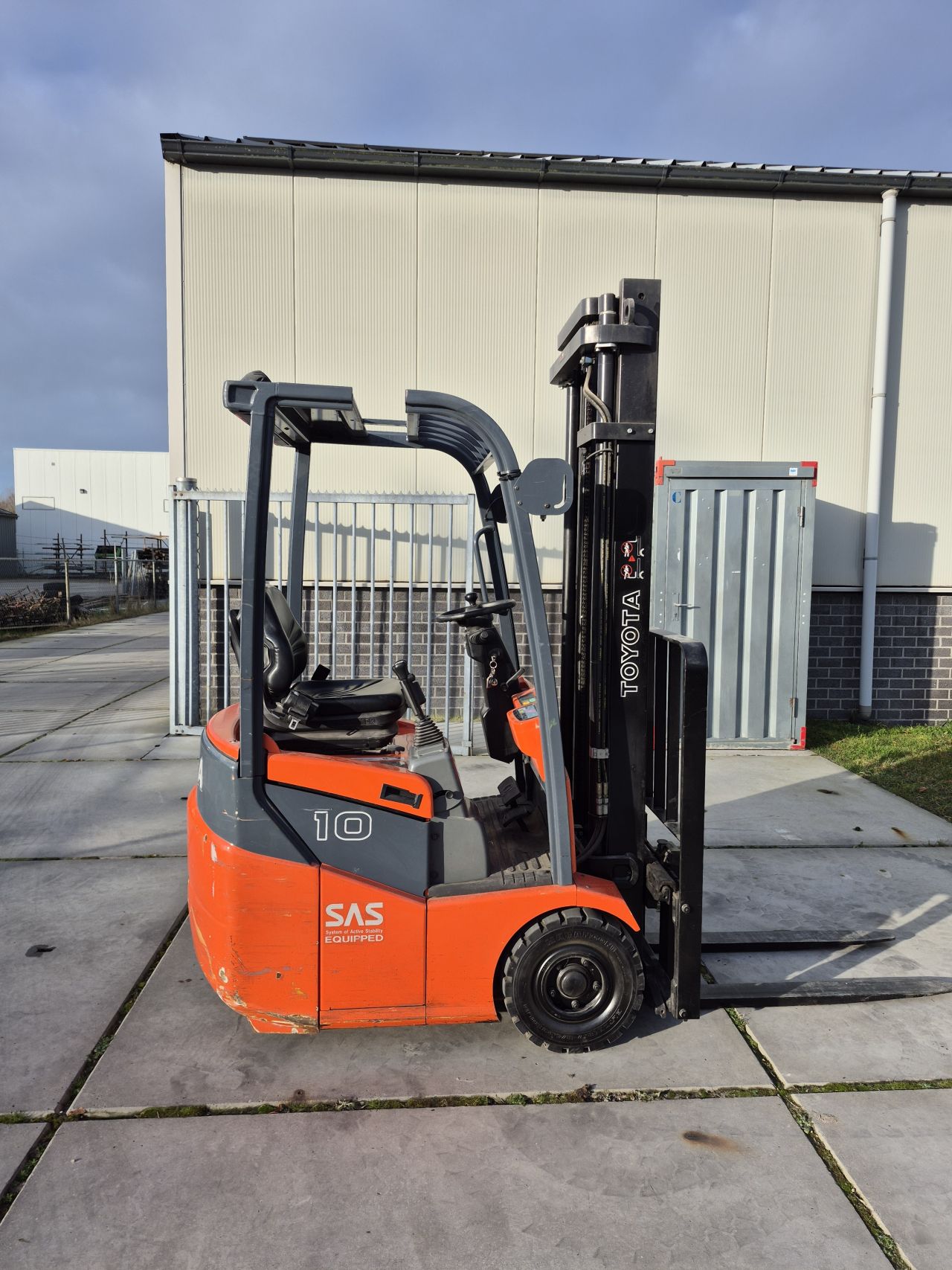 Toyota 7FBEST10 duplo sideshift 3.700 mm bj 2007