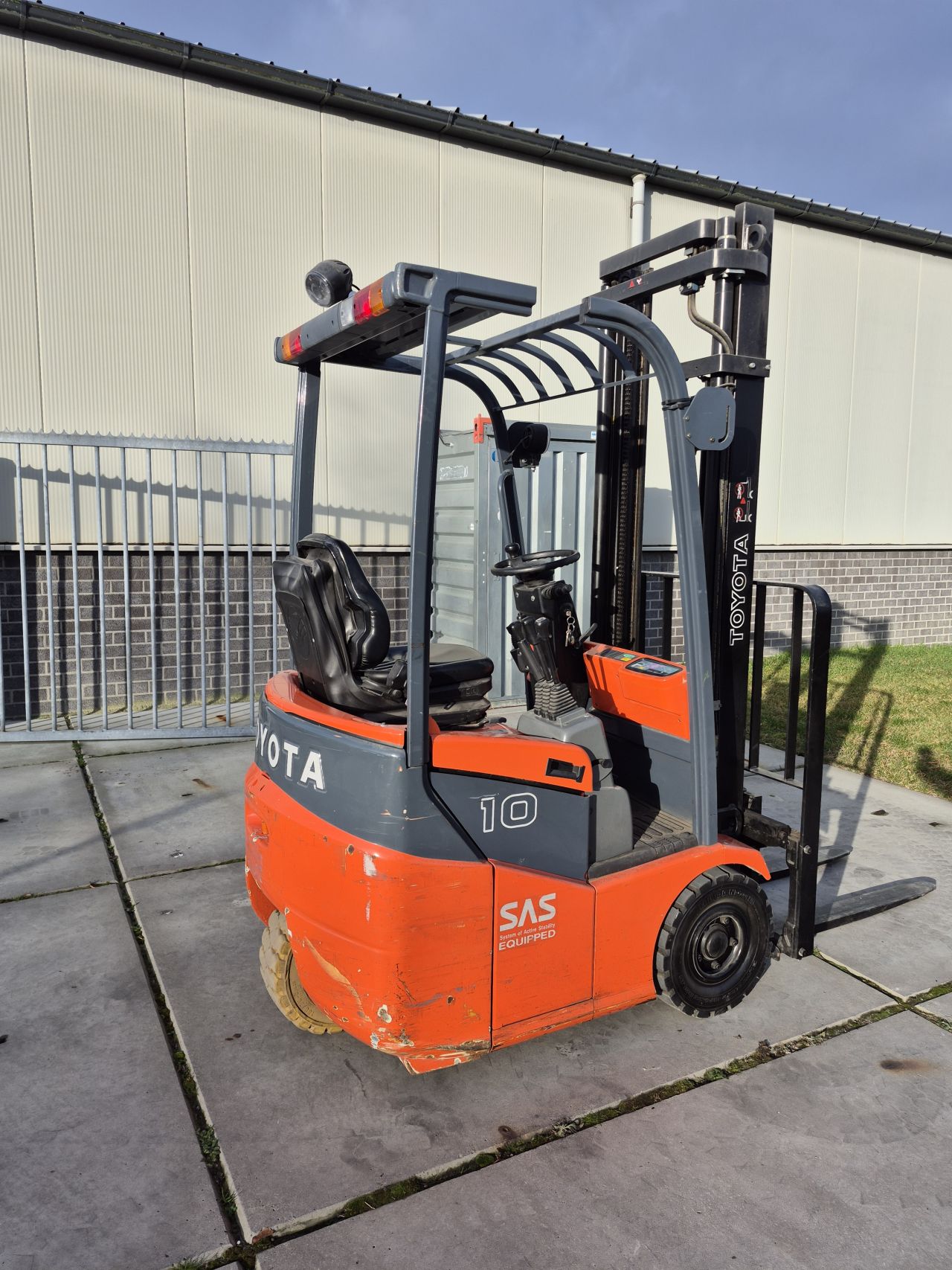 Toyota 7FBEST10 duplo sideshift 3.700 mm bj 2007