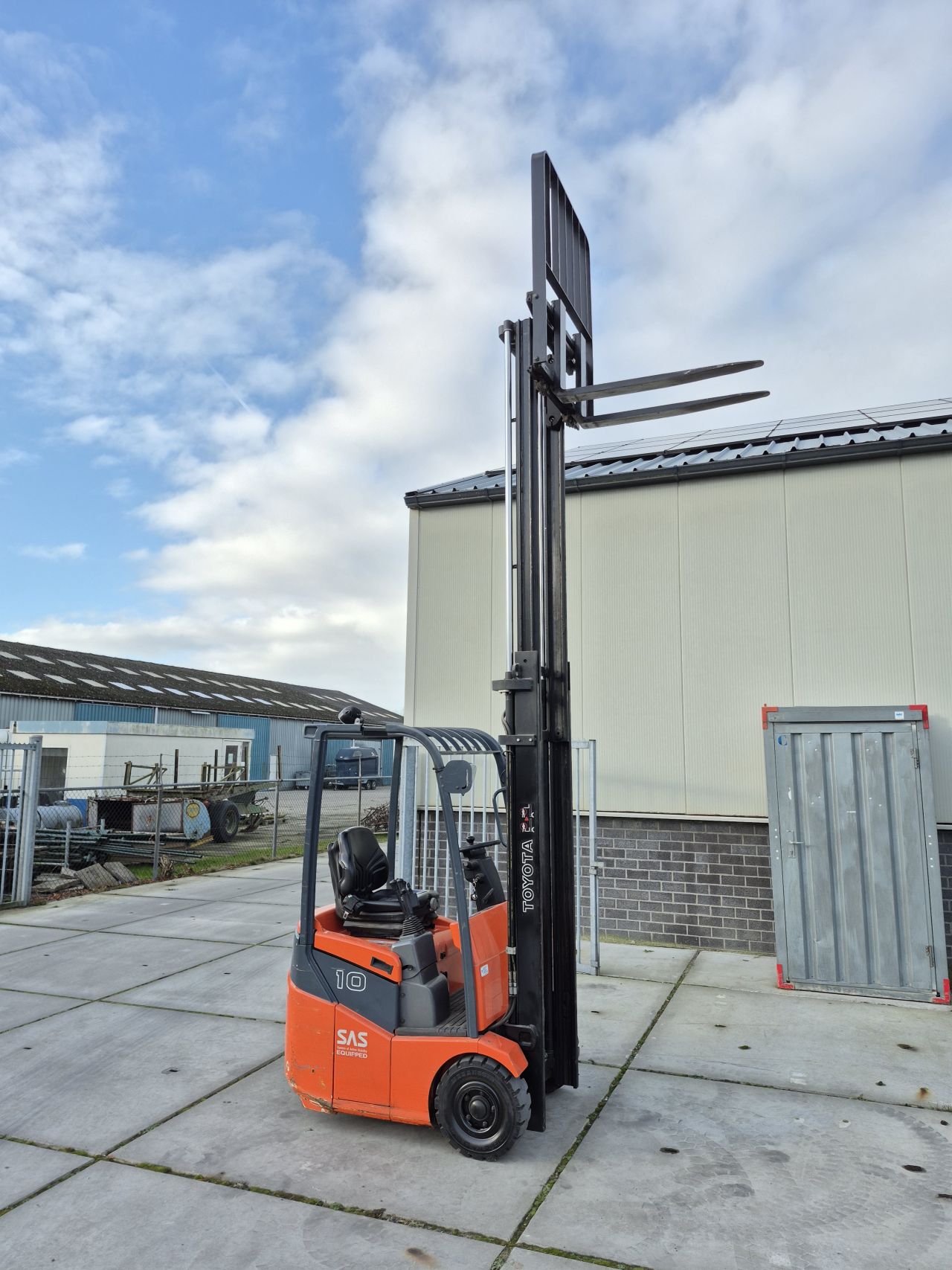 Toyota 7FBEST10 duplo sideshift 3.700 mm bj 2007