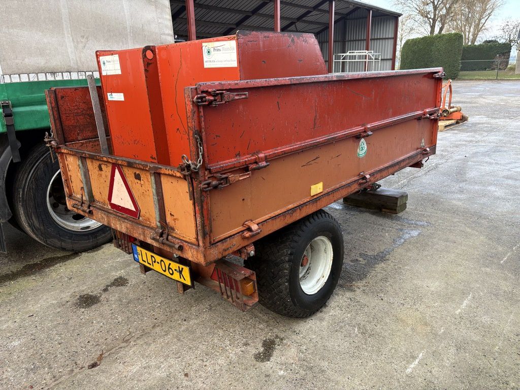 Vlastuin mini kipper 3 zijdig 1.5 T