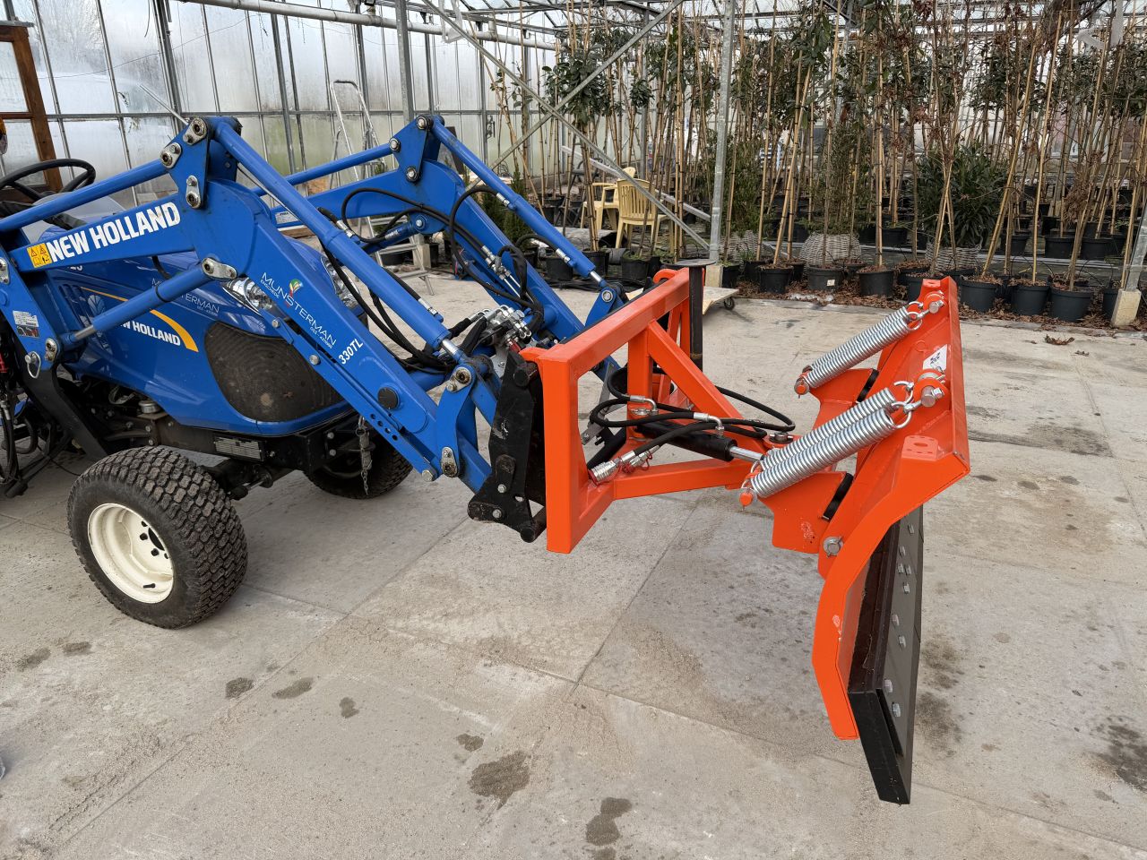 Sneeuwschuif modderschuif stalschuif Hydraulisch euroaansluiting