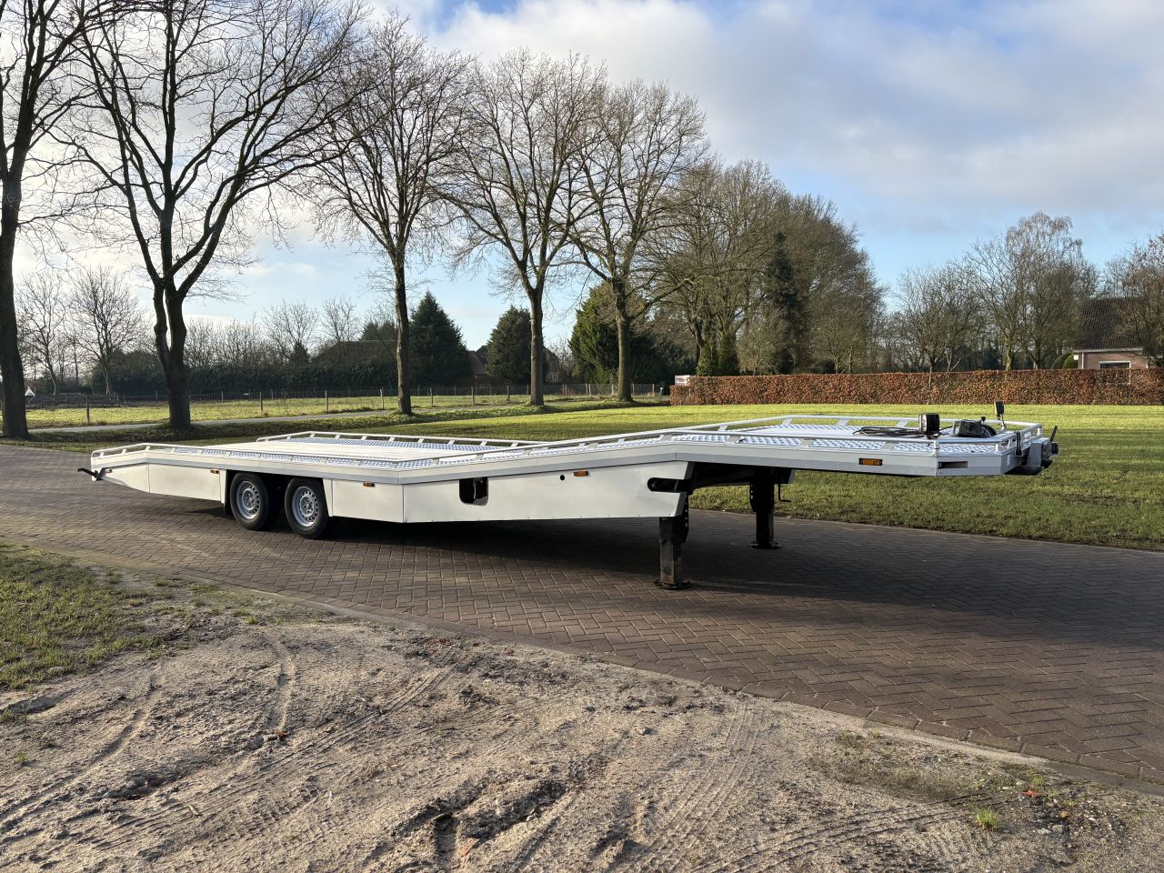 Be oplegger autotransporter Tijhof 5 ton (2019)