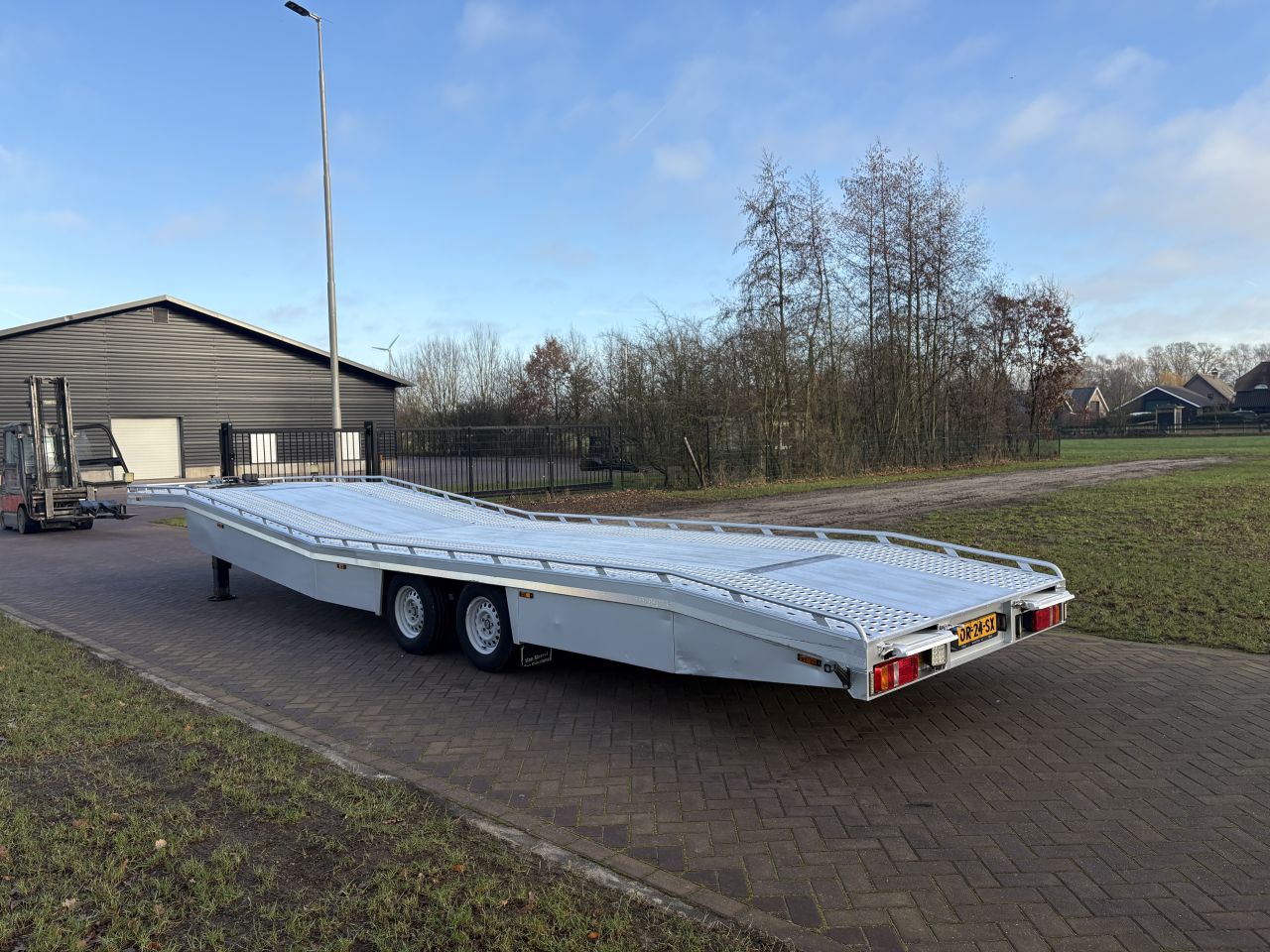 Be oplegger autotransporter Tijhof 5 ton (2019)