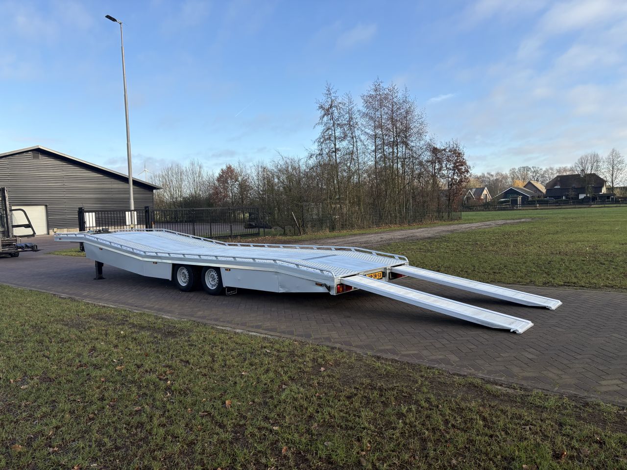 Be oplegger autotransporter Tijhof 5 ton (2019)
