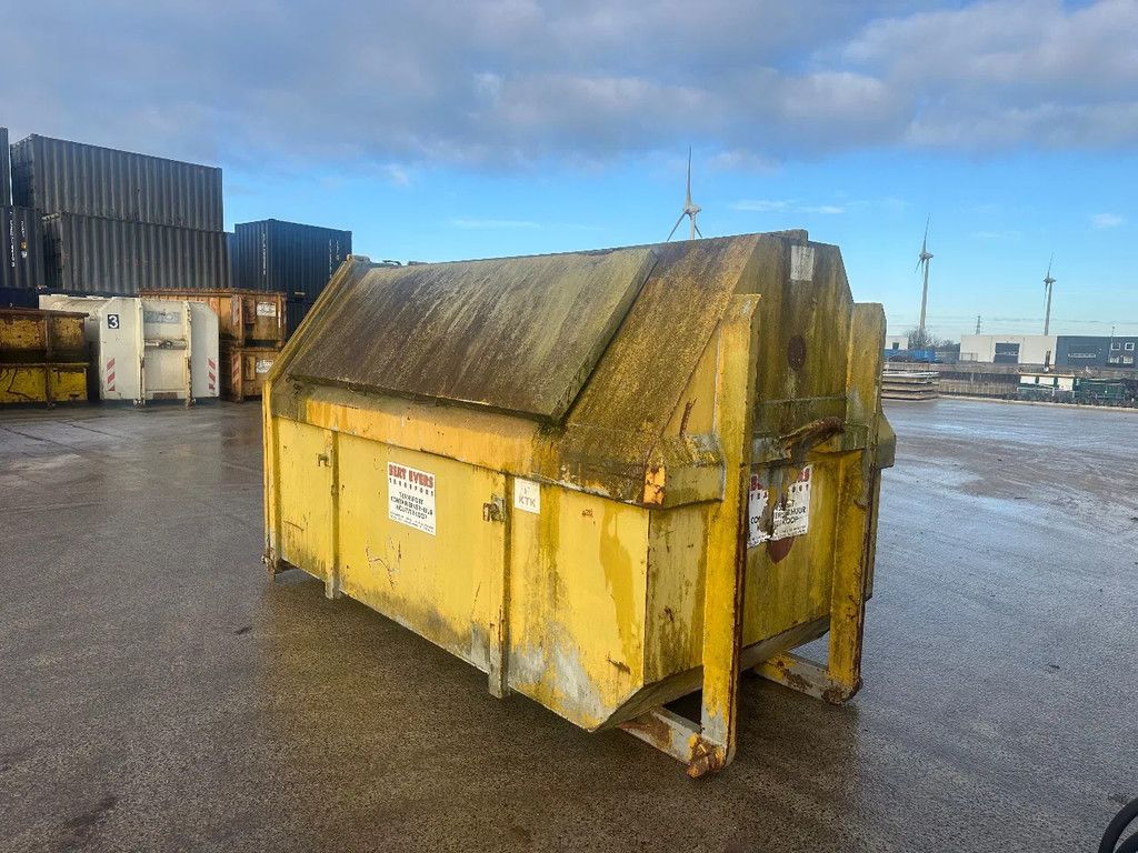 KTK 9 m3 puinhuisje portaal en haakarm