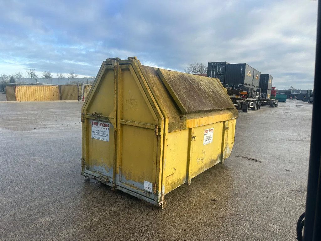 KTK 9 m3 puinhuisje portaal en haakarm