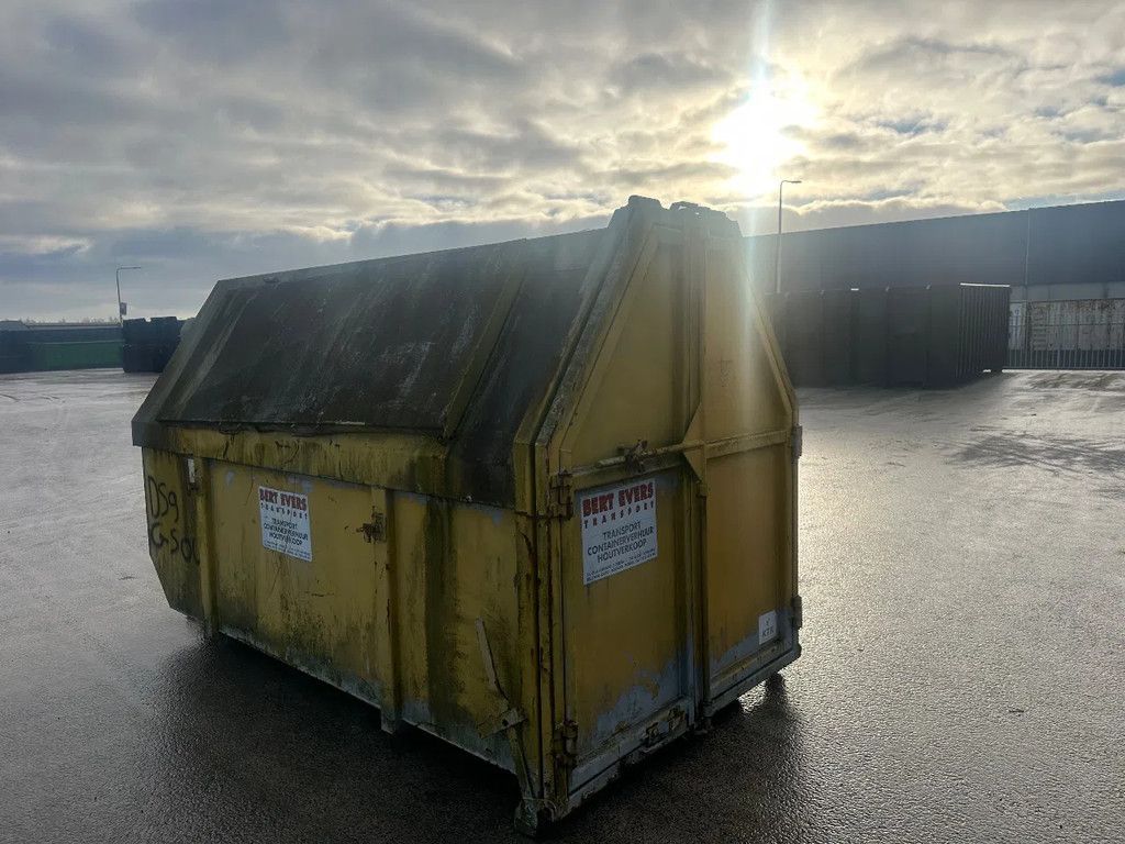 KTK 9 m3 puinhuisje portaal en haakarm