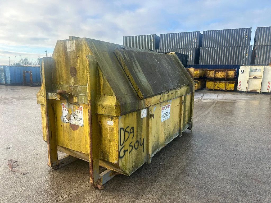 KTK 9 m3 puinhuisje portaal en haakarm