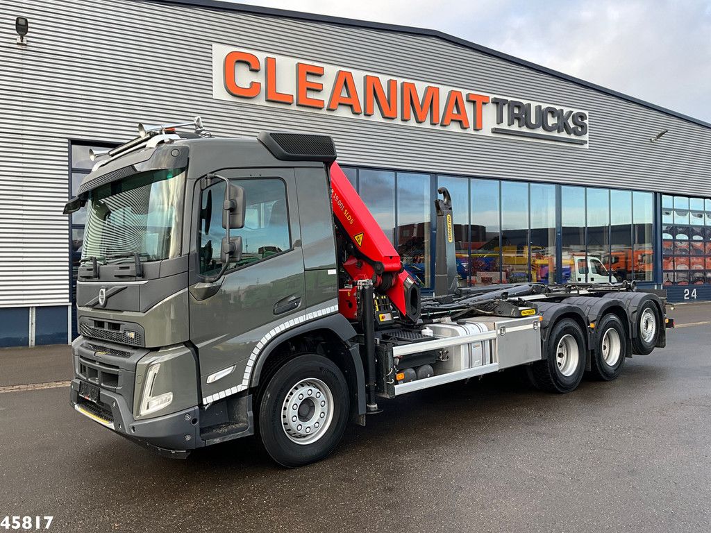 Volvo FMX 460 8x4 Palfinger 19 Tonmeter laadkraan Just 36.377 km!