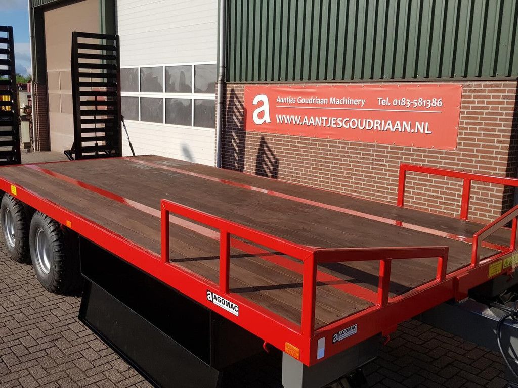 AGM Oprijwagen low loader trailer