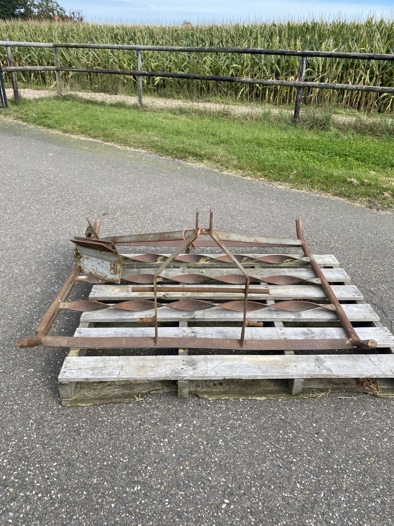 Weidesleep / pistesleep gebruikt ( MARGE )