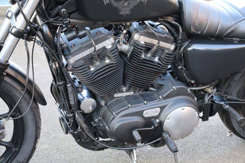 Motorcycle Harley-Davidson Sporster XL 883 Iron Petrol 2017