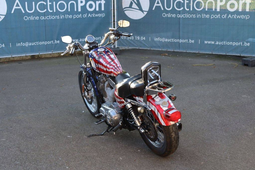 Motorcycle Harley-Davidson Sporter XL 883 Petrol 2008