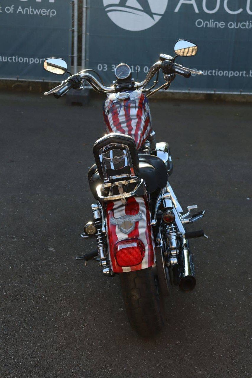 Motorcycle Harley-Davidson Sporter XL 883 Petrol 2008