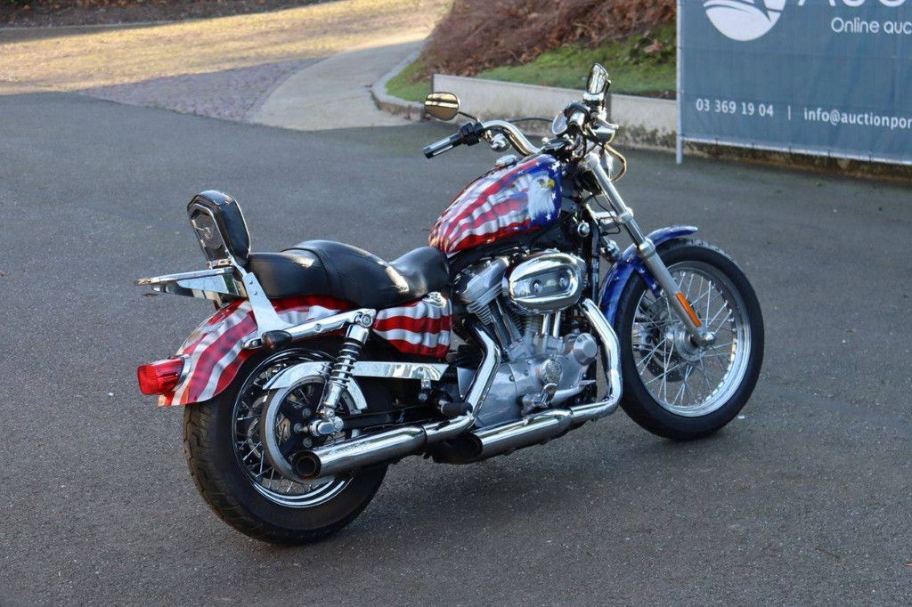 Motorcycle Harley-Davidson Sporter XL 883 Petrol 2008