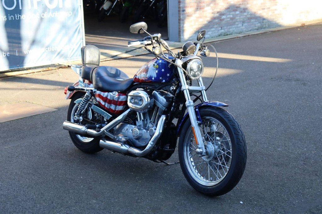 Motorcycle Harley-Davidson Sporter XL 883 Petrol 2008