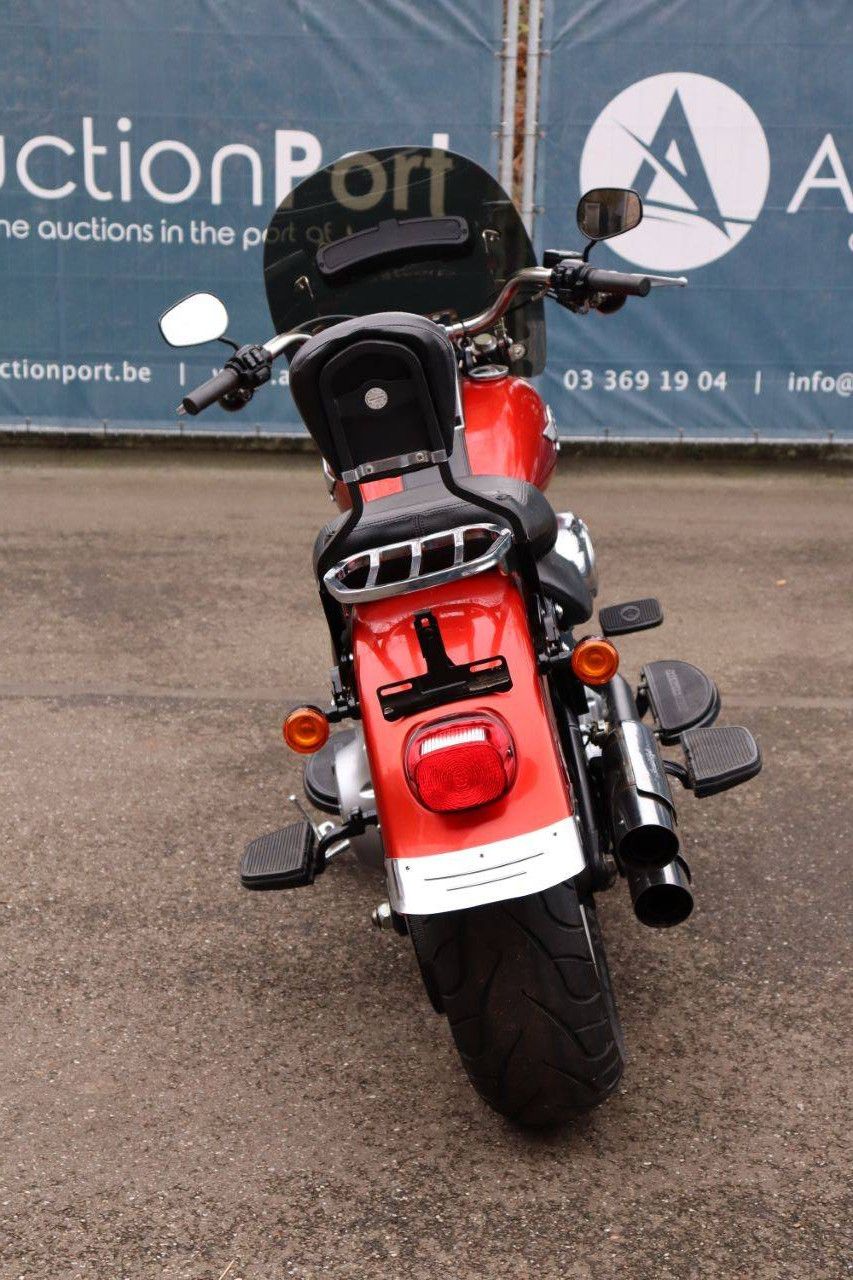 Motorcycle Harley-Davidson Fat Boy Lo Petrol 2014