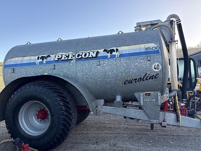 Peecon Euroline 11500 mit Schiebeachse und 4 Punkt nahme