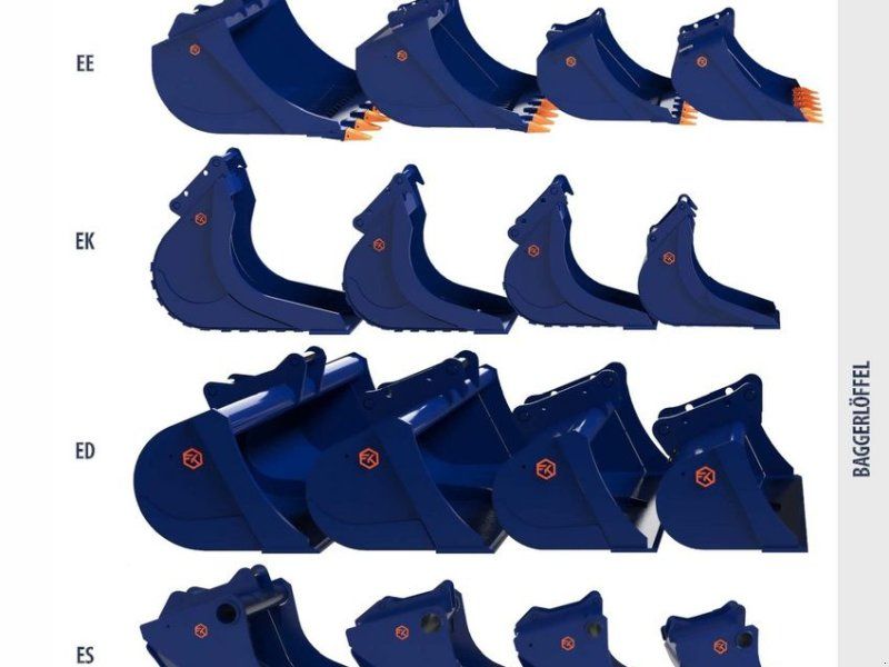 FK Machinery diverse Baggerlöffel